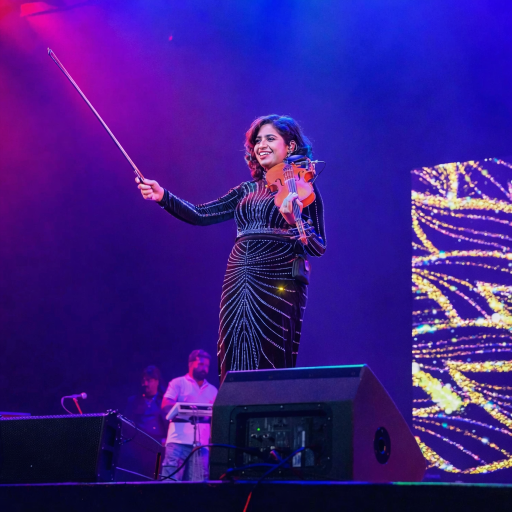 Veda Mithra performing at NEMA event